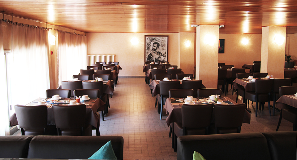 breakfast room of the hotel sampiero corso Picture of the breakfast room of the hotel sampiero corso corte