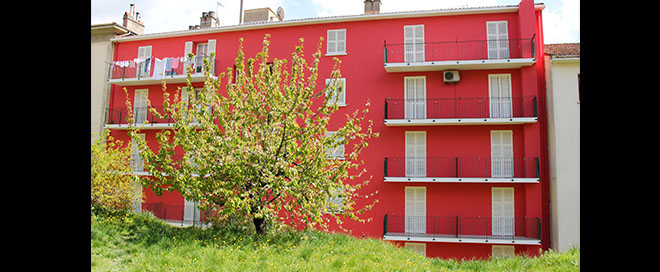extérieur de l'hotel sampiero corso Photo de l'extérieur de l'hotel sampiero corso coté jardin